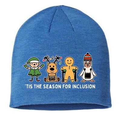 Tis The Season For Inclusion Ot Pt Slp Therapist Christmas Sustainable Beanie