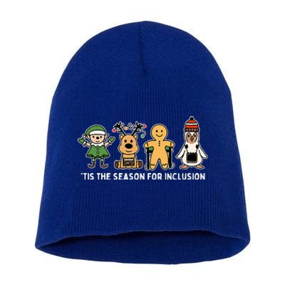 Tis The Season For Inclusion Ot Pt Slp Therapist Christmas Short Acrylic Beanie