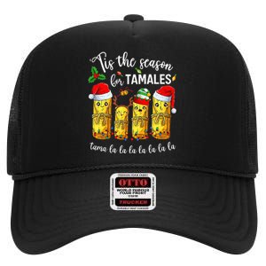 Tis The Season For Tamales High Crown Mesh Back Trucker Hat