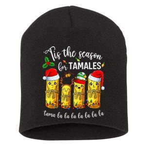 Tis The Season For Tamales Short Acrylic Beanie