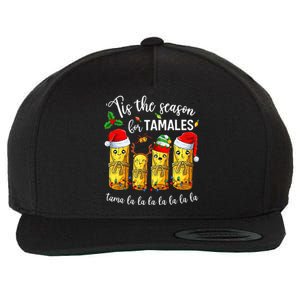 Tis The Season For Tamales Wool Snapback Cap