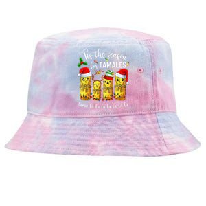 Tis The Season For Tamales Tie-Dyed Bucket Hat