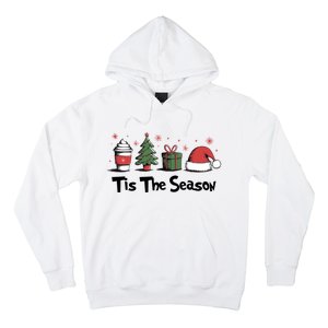 Tis The Season Christmas Holiday Coffee Santa Claus Hoodie