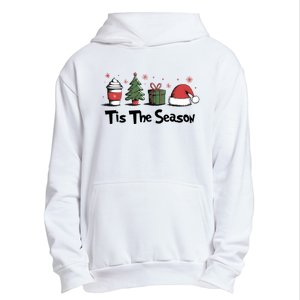 Tis The Season Christmas Holiday Coffee Santa Claus Urban Pullover Hoodie