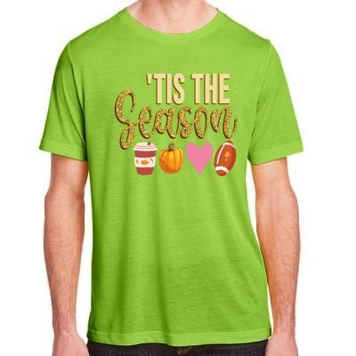 Tis The Season Fall Lover Cute Adult ChromaSoft Performance T-Shirt