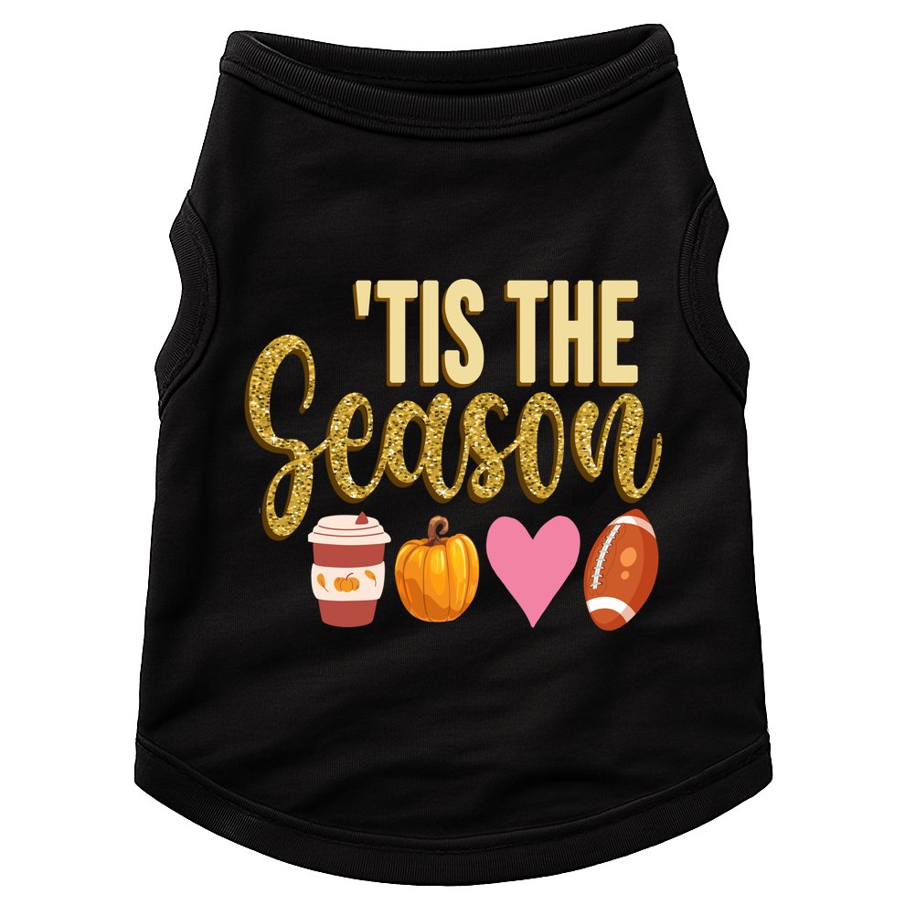 Tis The Season Fall Lover Cute Doggie Tank