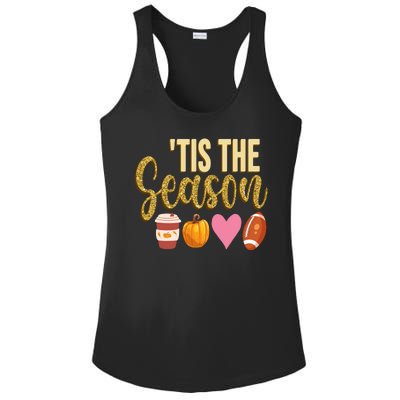 Tis The Season Fall Lover Cute Ladies PosiCharge Competitor Racerback Tank