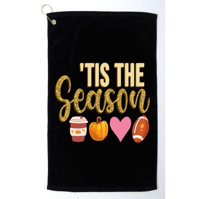 Tis The Season Fall Lover Cute Golf Towel