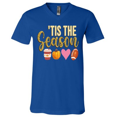 Tis The Season Fall Lover Cute V-Neck T-Shirt