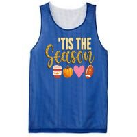 Tis The Season Fall Lover Cute Mesh Reversible Basketball Jersey Tank