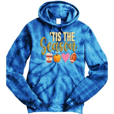 Tis The Season Fall Lover Cute Tie Dye Hoodie