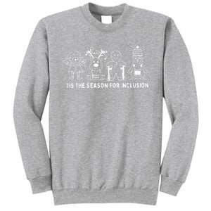 Tis The Season For Inclusion OT PT SLP Therapist Xmas Sweatshirt