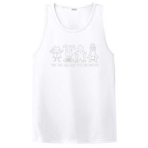 Tis The Season For Inclusion OT PT SLP Therapist Xmas PosiCharge Competitor Tank