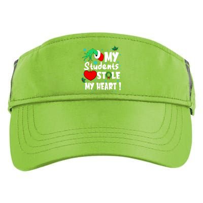 Tis The Season Christmas Funny My Students Stole My Heart Adult Drive Performance Visor