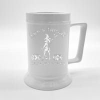 Thick Thighs Spooky Vibes Wo's Halloween Beer Stein