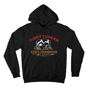 Tugger Tiddy State Champions Funny Design Hoodie