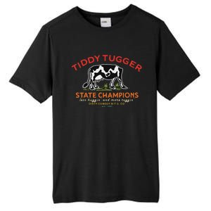 Tugger Tiddy State Champions Funny Design Tall Fusion ChromaSoft Performance T-Shirt