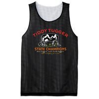 Tugger Tiddy State Champions Funny Design Mesh Reversible Basketball Jersey Tank