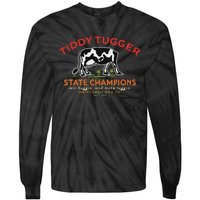 Tugger Tiddy State Champions Funny Design Tie-Dye Long Sleeve Shirt