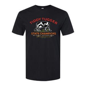 Tugger Tiddy State Champions Funny Design Softstyle CVC T-Shirt