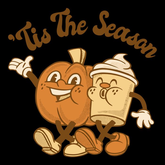 Tis The Season Pumpkin Latte Autumn City Backpack
