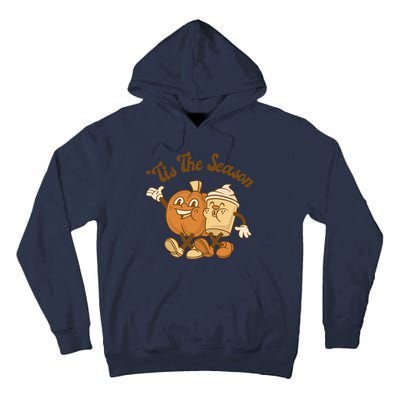 Tis The Season Pumpkin Latte Autumn Tall Hoodie