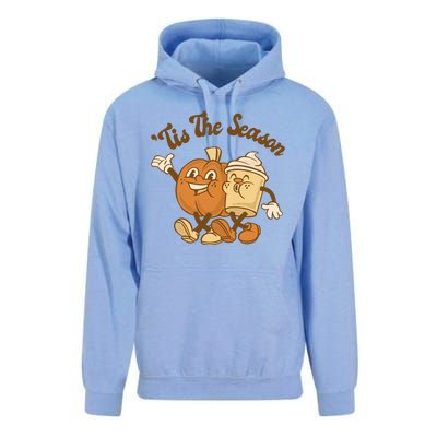 Tis The Season Pumpkin Latte Autumn Unisex Surf Hoodie