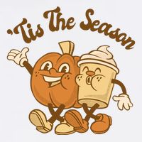 Tis The Season Pumpkin Latte Autumn Cooling Performance Crew T-Shirt
