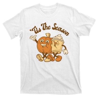 Tis The Season Pumpkin Latte Autumn T-Shirt