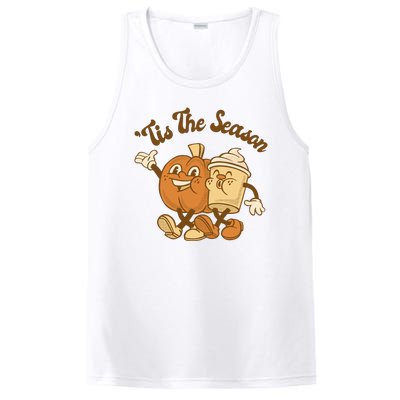 Tis The Season Pumpkin Latte Autumn PosiCharge Competitor Tank