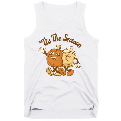 Tis The Season Pumpkin Latte Autumn Tank Top