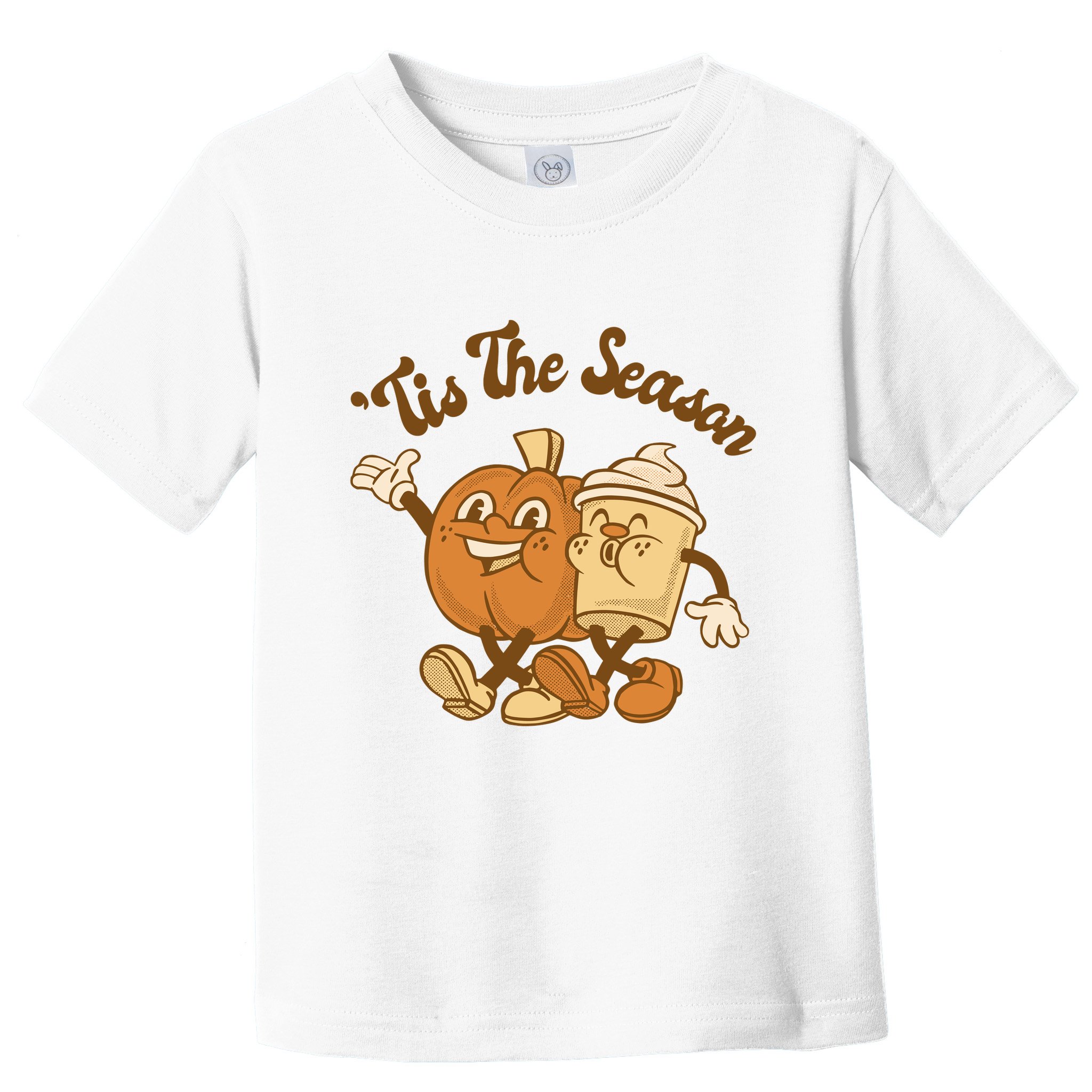 Tis The Season Pumpkin Latte Autumn Toddler T-Shirt