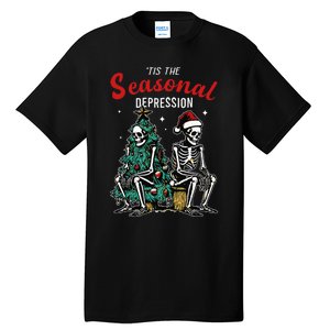 Tis The Seasonal Depression Quote Tall T-Shirt