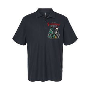 Tis The Seasonal Depression Quote Softstyle Adult Sport Polo