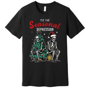 Tis The Seasonal Depression Quote Premium T-Shirt