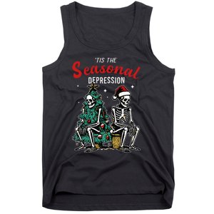 Tis The Seasonal Depression Quote Tank Top