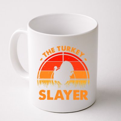 The Turkey Slayer Funny Turkey Hunter Coffee Mug