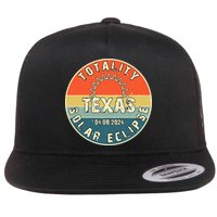 Totality Texas Solar Eclipse 2024 America Total Eclipse Flat Bill Trucker Hat