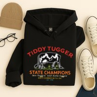 Tugger Tiddy State Champions Funny Design Hoodie