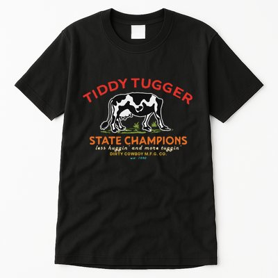 Tugger Tiddy State Champions Funny Design Tall T-Shirt