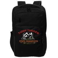 Tugger Tiddy State Champions Funny Design Impact Tech Backpack