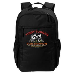 Tugger Tiddy State Champions Funny Design Daily Commute Backpack