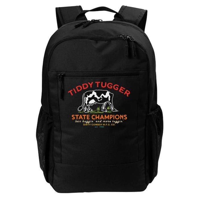 Tugger Tiddy State Champions Funny Design Daily Commute Backpack