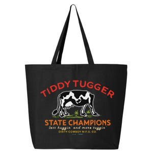 Tugger Tiddy State Champions Funny Design 25L Jumbo Tote