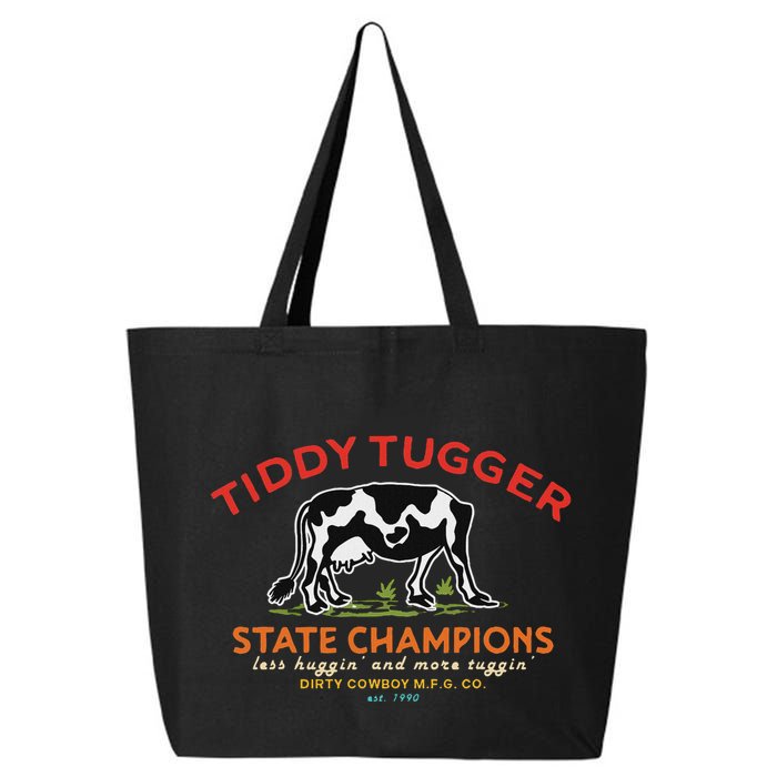 Tugger Tiddy State Champions Funny Design 25L Jumbo Tote
