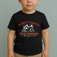 Tugger Tiddy State Champions Funny Design Toddler T-Shirt