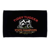 Tugger Tiddy State Champions Funny Design Microfiber Hand Towel