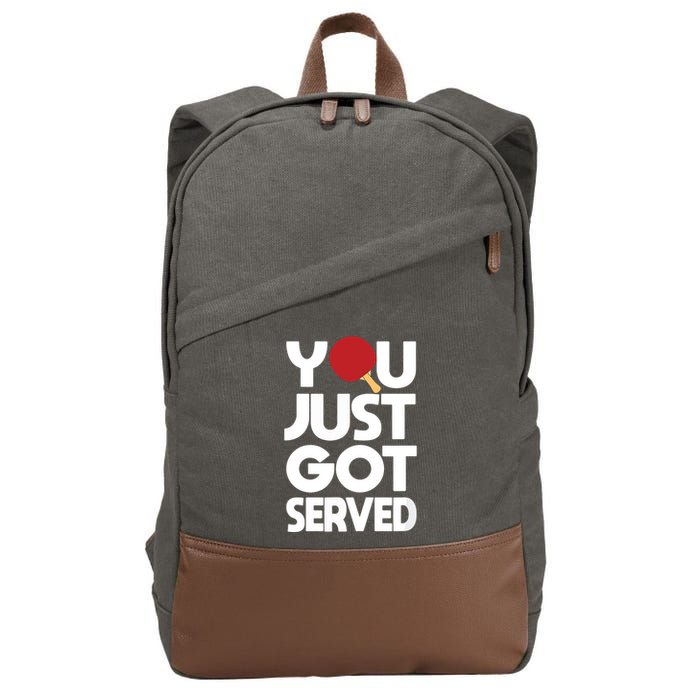 Table Tennis Shirts For Men Butterfly Ping Pong Tee Cotton Canvas Backpack