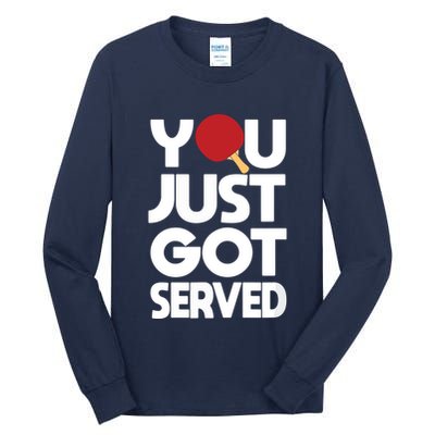 Table Tennis Shirts For Men Butterfly Ping Pong Tee Tall Long Sleeve T-Shirt