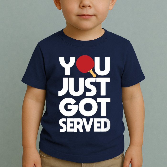 Table Tennis Shirts For Men Butterfly Ping Pong Tee Toddler T-Shirt